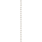 9 Packs: 19 ct. (171 total) Silver Rhinestone Studded Rondel Beads, 4mm by Bead Landing™